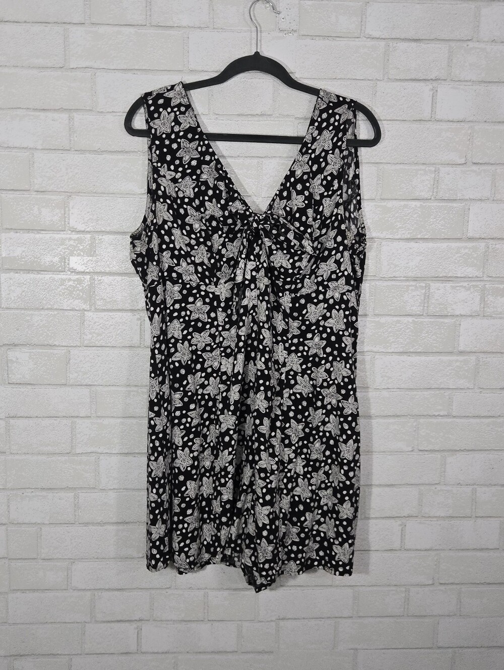 Basic Editions printed short romper - Picture 6 of 16